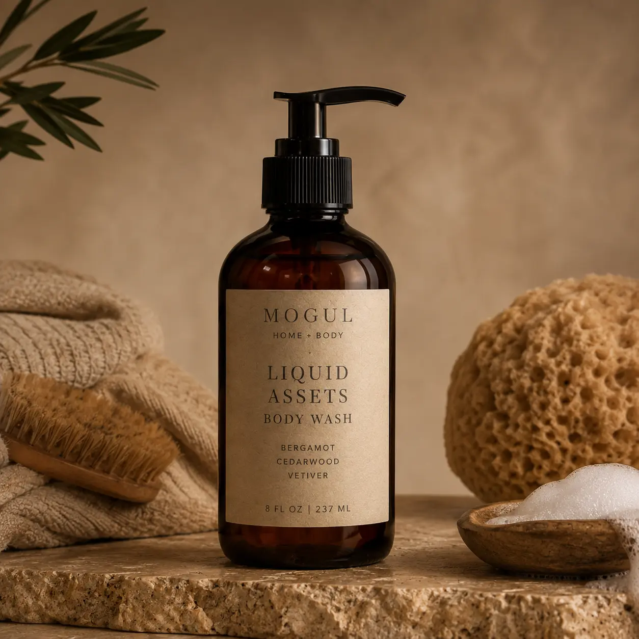 Liquid Assets Body Wash — Moisturizing Body Wash by MOGUL HOME + BODY